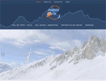 Tablet Screenshot of heliskiguides.com